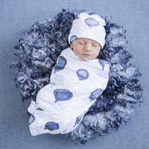 Snuggle Hunny Kids- Cloud Chaser Snuggle Swaddle & Beanie Set - Eco Child