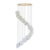 OB Designs - Hand Crochet Baby Mobile in Hearts - Natural Heart Mobile - Eco Child