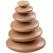 Bigjigs Toys - Wooden Stacking Natural Pebbles - Eco Child