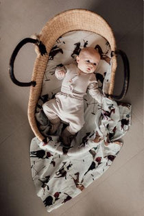 Pop Ya Tot - Polo Club - 100% Organic Cotton Swaddle - Eco Child