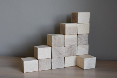Just Blocks - Wooden Blocks Baby Pack (16) - Eco Child