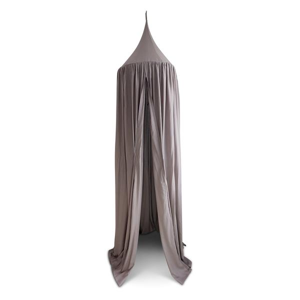 OB Designs - Handmade Boho Luxurious Canopies - Soft Grey Linen Canopy - Eco Child