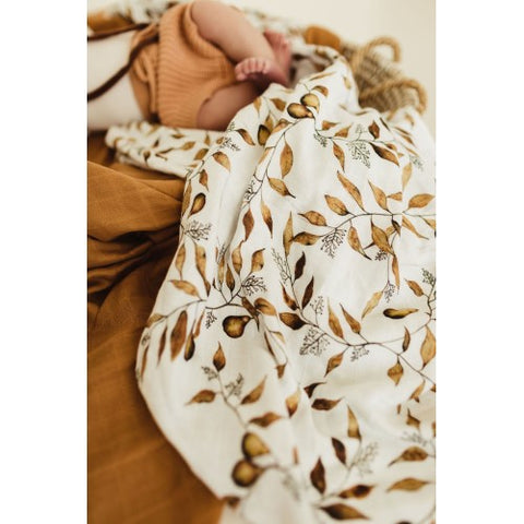 Pop Ya Tot - D'Anjou Pear - 100% Organic Cotton Swaddle - Eco Child