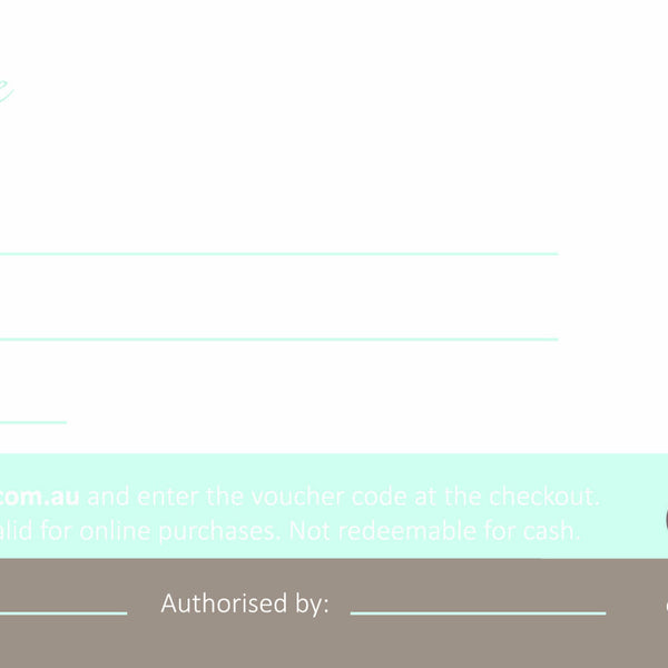 EcoChild Prepaid Gift Voucher - From $10 - Eco Child