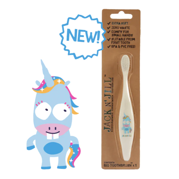 Jack N Jill - Bio Toothbrush - Unicorn