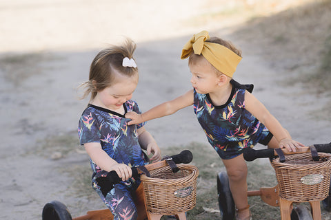 Kinderfeets - Tiny Tot 2 in 1 Tricycle/Balance Bike - Bamboo - Eco Child