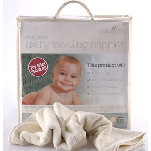 Natures Child - Luxury Organic Towelling Nappies - Eco Child