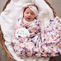 Snuggle Hunny Kids -Blushing Beauty Organic Muslin Wrap - Eco Child