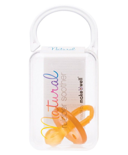 Natural Rubber Soother -  Round Dummy Single Pack - Eco Child