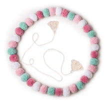 OB Designs - Handmade Pom Pom Garland - Confetti PInk - Eco Child