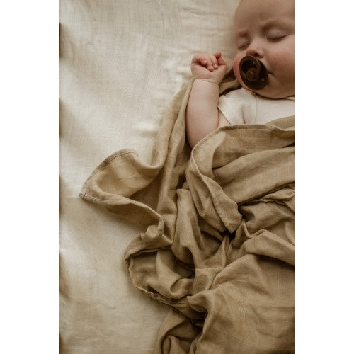 Pop Ya Tot - Sand Dune - 100% Organic Cotton Swaddle - Eco Child