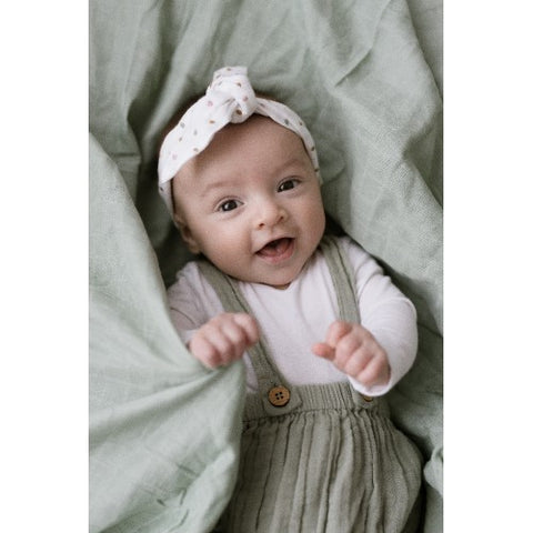 Pop Ya Tot - Signature Sage - 100% Organic Cotton Swaddle - Eco Child