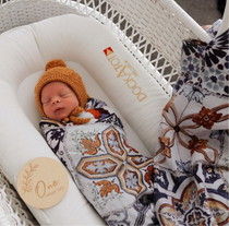 Pop Ya Tot - Tori's Tile - 100% Organic Cotton Swaddle - Eco Child