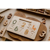 Qtoys -  Wooden Number Writing Board - Eco Child