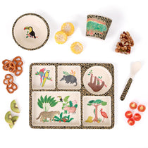 Love Mae - Bamboo Divided Plate Set Amazon - Eco Child