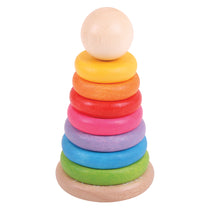 Bigjigs Toys - First Rainbow Stacker - Eco Child