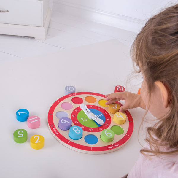 Bigjigs Toys - Teaching Clock - Eco Child