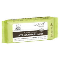 WOTNOT - Baby Wipes Alcohol Free - 100% Biodegradable - Eco Child