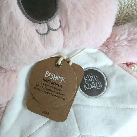 OB Designs - Comforter - Kate Koala Pink - Eco Child