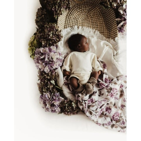 Pop Ya Tot - Deanne's Garden - 100% Organic Cotton Swaddle - Eco Child