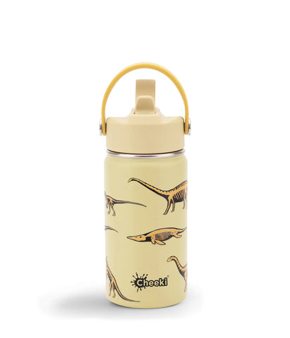 CHEEKI - Insulated Kids Bottle Dinosaur 400ml