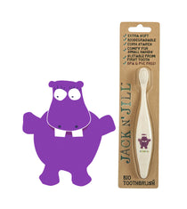 Jack N Jill - Bio Toothbrush - Hippo - Eco Child