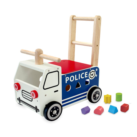 I'm Toy - Walk and Ride Police Car Sorter - Eco Child