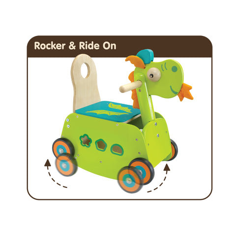 I'm Toy - Rock and Ride Sorter Dragon - Eco Child