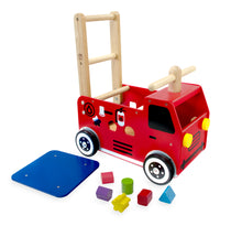 I'm Toy - Walk and Ride Fire Engine Sorter - Eco Child