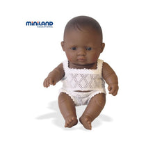 Miniland - Anatomically Correct Baby Doll - Latin American Boy 21cm - Eco Child