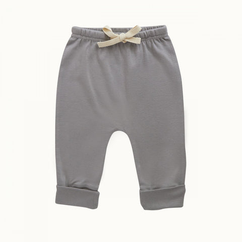 Nature Baby - Cotton Drawstring Pant - Grey - Eco Child