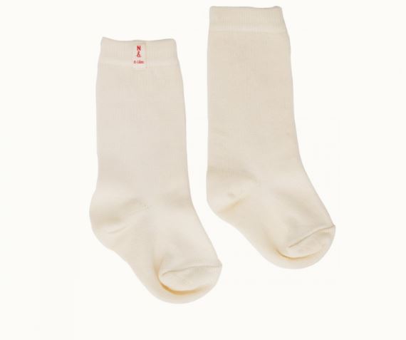 Nature Baby - Organic Cotton Socks - Natural - Eco Child