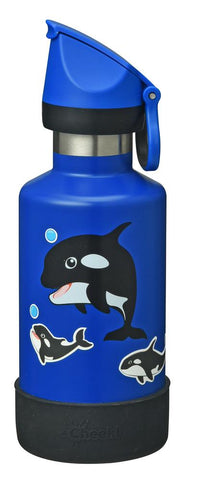 CHEEKI - Insulated Kids Bottle Orca 400ml - Eco Child