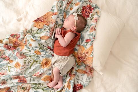 Pop Ya Tot - Le Piccadilly - 100% Organic Cotton Swaddle - Eco Child