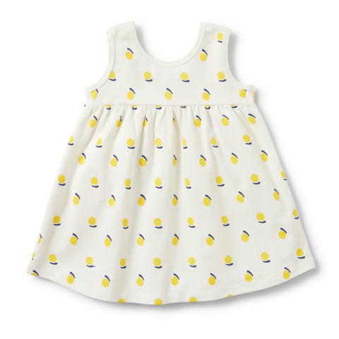 Wilson and Frenchy - Ruffle Pocket Dress - Sunshine - Eco Child