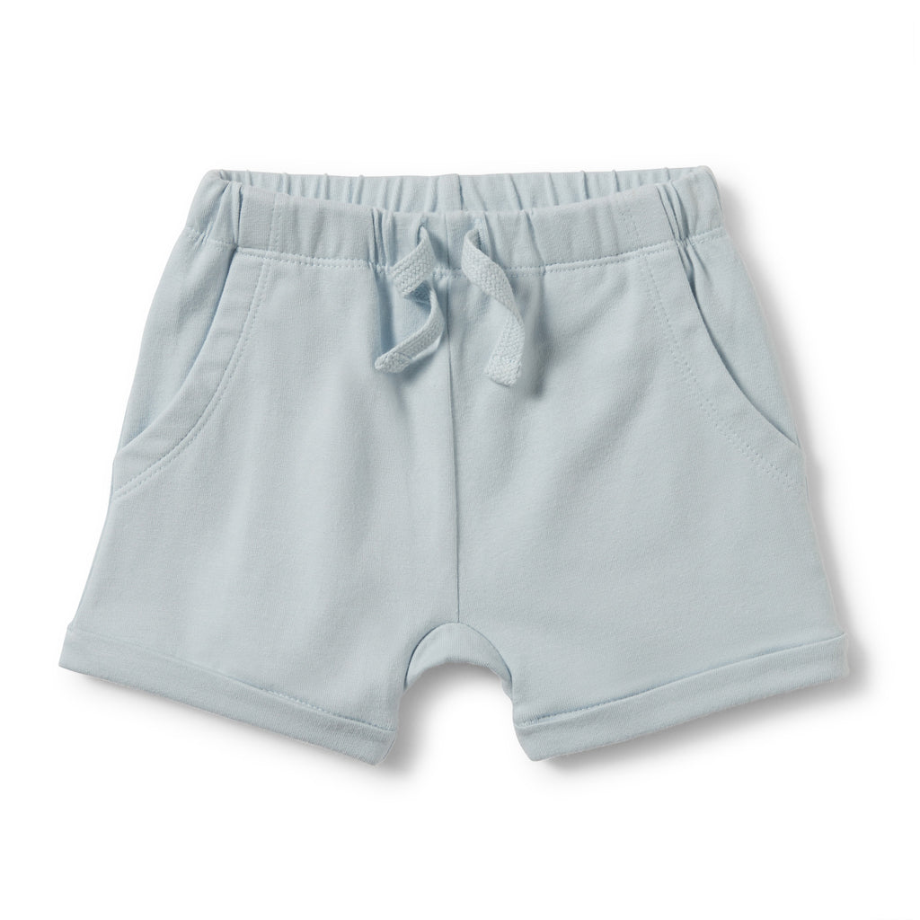 Wilson and Frenchy - Slouch Pocket Shorts - Powder Blue - Eco Child