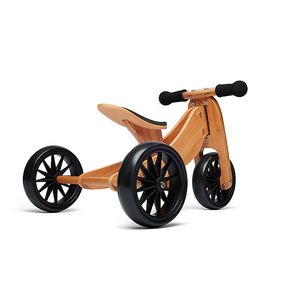 Kinderfeets bamboo 2 in top 1 tiny tot trike