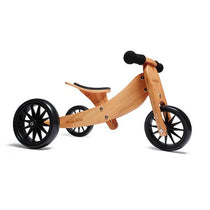 Kinderfeets - Tiny Tot 2 in 1 Tricycle/Balance Bike - Bamboo - Eco Child