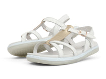 Bobux - Kid Plus - Pixie Sandal - White/Misty Gold - Eco Child