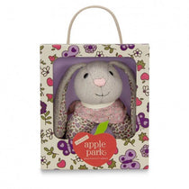 Apple Park - Bunny Patterned Rattle - Eco Child