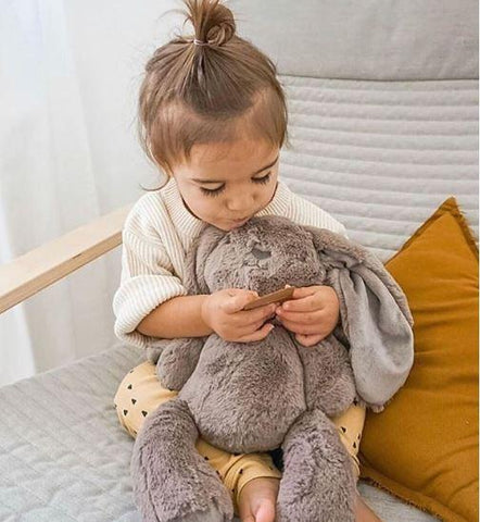 OB Designs - Huggies Taupe Bunny - Byron Bay - Eco Child