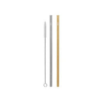 CHEEKI - Stainless Steel - Drinking Straws Straight - Eco Child