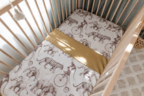 Pop Ya Tot - Circus 100% Organic Cotton - Reversible Cot Quilt - Eco Child