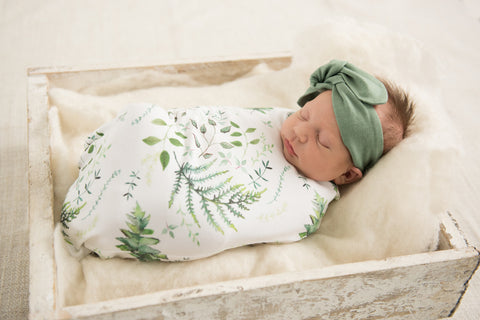 Snuggle Hunny Kids - Enchanted Jersey Wrap & Beanie Set - Eco Child