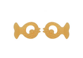 Natural Rubber Soother -  Fish Teether Twin Pack - Eco Child