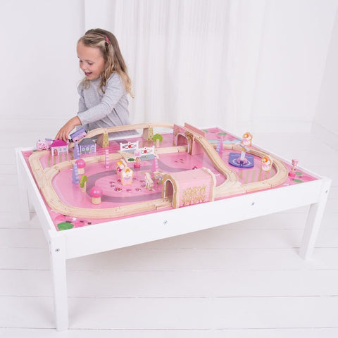 Bigjigs Toys - Magical Train Set and Table - Eco Child