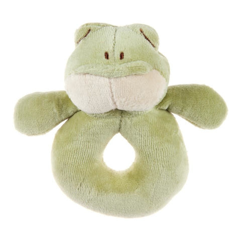 MiYim - 100% Organic Cotton Ring Rattles - Frog