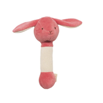 MiYim - 100% Organic Cotton Stick Rattles - Bunny