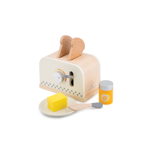 New Classic Toys - Wooden Popup Toaster - White - Eco Child