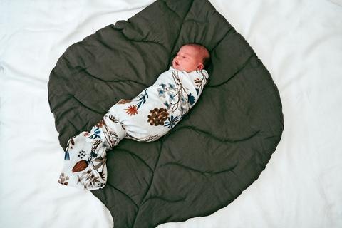 Pop Ya Tot - A Little Posy - 100% Organic Cotton Swaddle - Eco Child